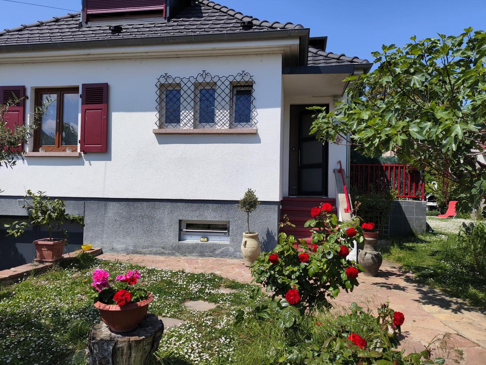 Colmar Room,Chambre Privee Chez L'Habitant,Parking Voiture Devant La Maison,Garage Moto Et Velo Zewnętrze zdjęcie